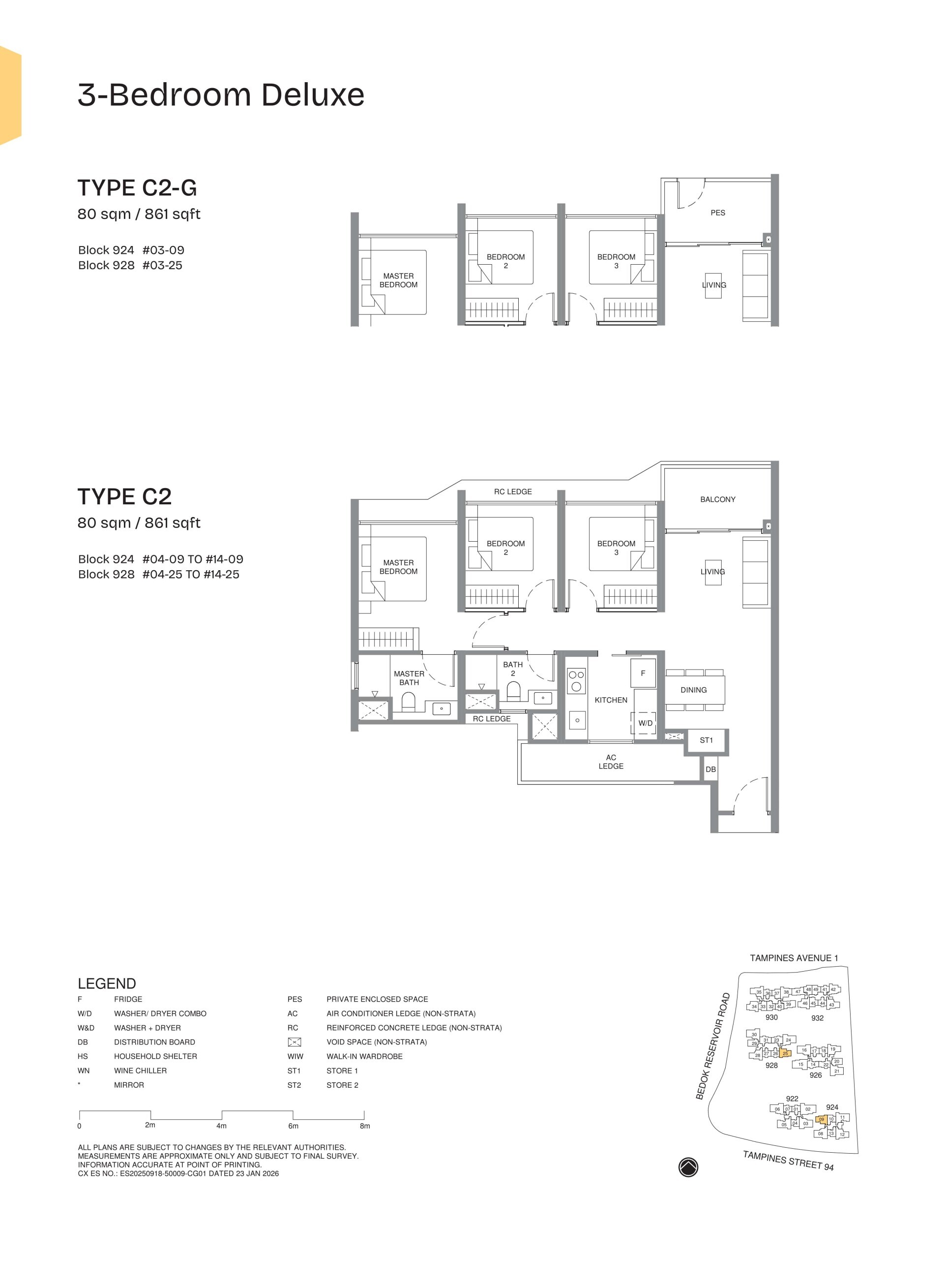 Pinery Residences floorplan